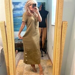 VTG Earth Song, 12P, Linen, 🍁Fall Perfection, Butrin Embellished Hem